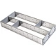 Комплект разделителей L400 универсальный металлический Organizer нержавеющая сталь (373*204*65) AKS - фото 1