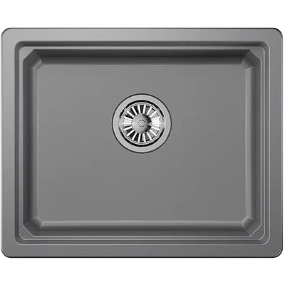 Мойка кварц, прямоугольная, KS-5501U, 550*450мм, алюминиум, под столешницу, Granula - фото 3