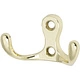 Крючок меб. двухрожковый мет. WP19 золото GRIDLI - фото 1