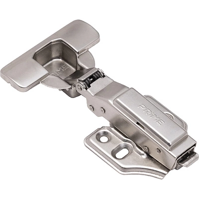 Петля накладная с доводчиком 45мм h0 clip-on PRIME by AKS (саморезы, заглушки) д/фасадов до 28мм (упак. = 2 шт.) - фото 1