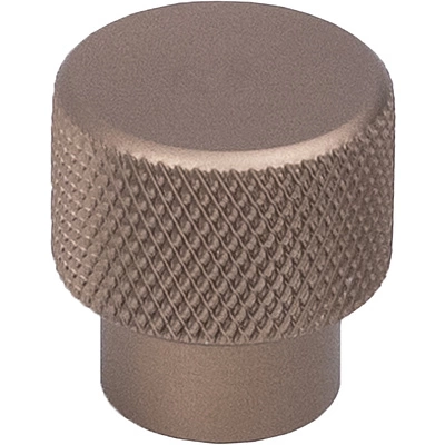 Ручка меб. кнопка мет. FLUID капучино, AKS - фото 1