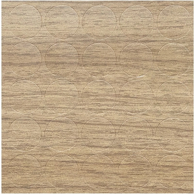 Заглушка самоприлипающая к эксцентрику дуб королевский (20871) AKS (лист-28шт.) - фото 1