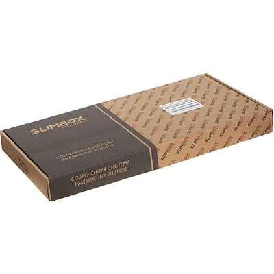 Система ящиков Slimbox Evolution L-500 H=167 белый SOFT CLOSE ДСП16мм - фото 5