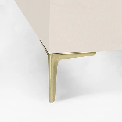 Опора меб. мет. WINDSOR H180 угловая брашированное золото AKS - фото 5