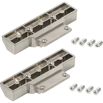 Крепление фасада подъемника HELIOS для узких алюминиевых рамок PRIME by AKS хром - фото 3