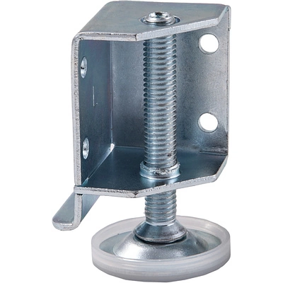 Опора регулируемая М8 угловая с поддержкой боковины правая (1 компл. = 1 боковина, 1 рег. винт) AKS - фото 1