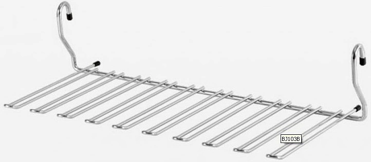 Корзина на трубу d16 для бокалов большая ВJ103В хром AKS - фото 1