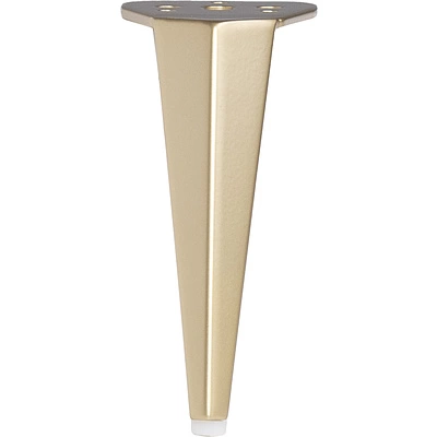 Опора меб. мет. STATE h140 матовое золото AKS - фото 3