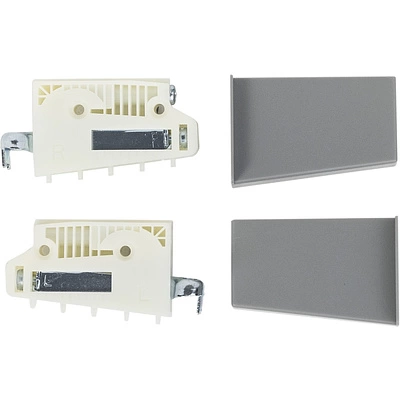 Навес кухонный регулируемый ABS на втулках левый+правый + серые заглушки PRIME by AKS - фото 3