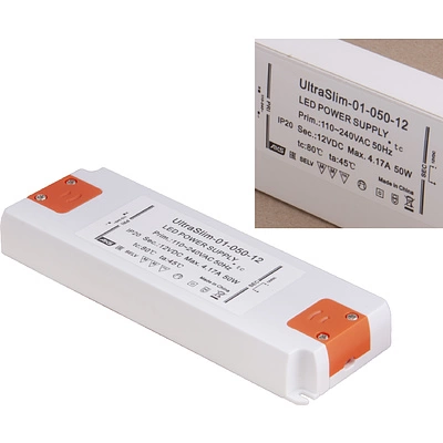 Блок питания UltraSlim 50W/12V, тонкий, AKS - фото 6