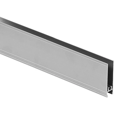 Профиль алюминиевый SENATOR серебро горизонт нижн. L-6000 мм АЛЮТЕХ - фото 1