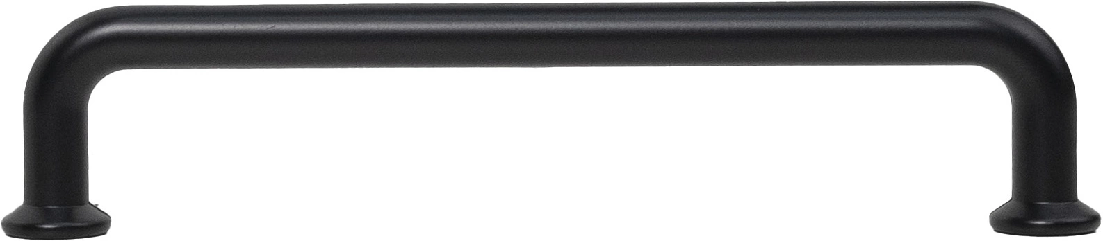 Ручка меб. скоба мет. LOFT 128 матовый черный, AKS - фото 4