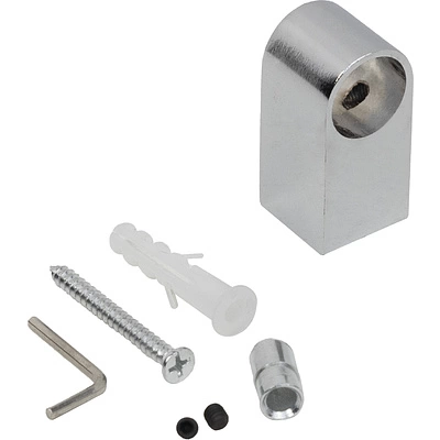 Держатель модерн, труба d16 хром AKS - фото 3