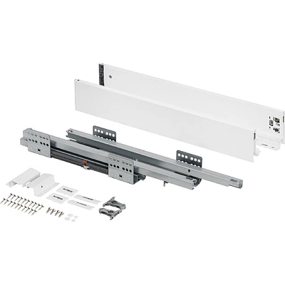 Система ящиков Slimbox Evolution L-450 H=84 белый SOFT CLOSE ДСП16мм - фото 3