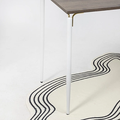 Опора меб. DIANA h725, белый матовый/золото (1 упак. = 4 шт.) AKS - фото 5