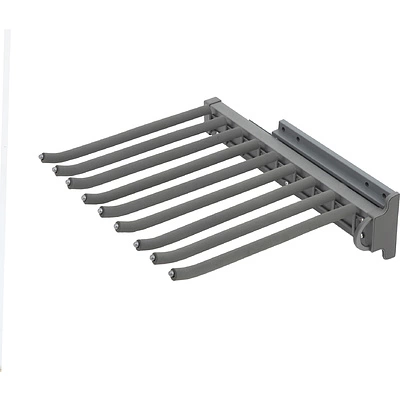 Выдвижная вешалка для брюк BRUNO крепл.бок./правое 366*470*118, графит PRIME by AKS - фото 1