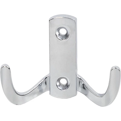 Крючок меб. двухрожковый мет. WP13 хром GRIDLI - фото 4