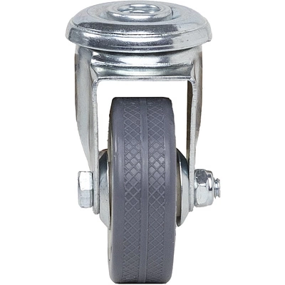 Колесо меб. TECH d50 h70 под винт М10, серый AKS - фото 4