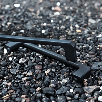 Ручка меб. скоба мет. VULKAN 128 брашированное золото, AKS - фото 5