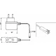 Блок питания Wall 6W/12V розеточный с миниконнектором, AKS - фото 2