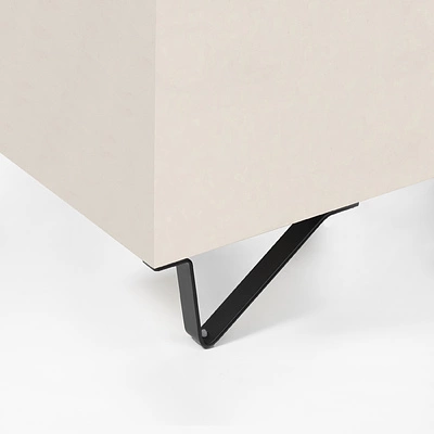 Опора меб. мет. KARIDA h100 черный AKS - фото 5