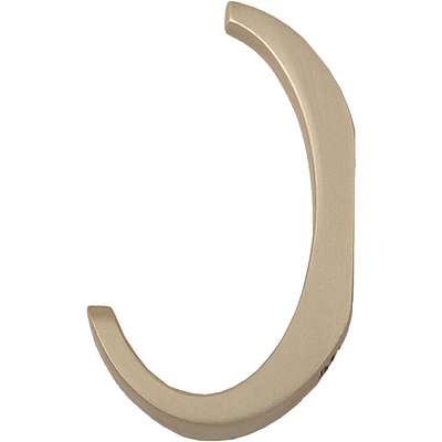 Крючок меб. однорожковый мет. MYHITO брашированное золото AKS - фото 4