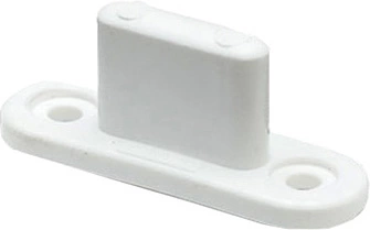 Направляющий стопор STANDART, UNIFUTURE, GUSTAVSON LOFT пластиковый LAGUNA белый - фото 1