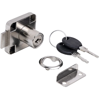 Замок для распашной двери механический 138 AKS увеличенная планка - фото 1