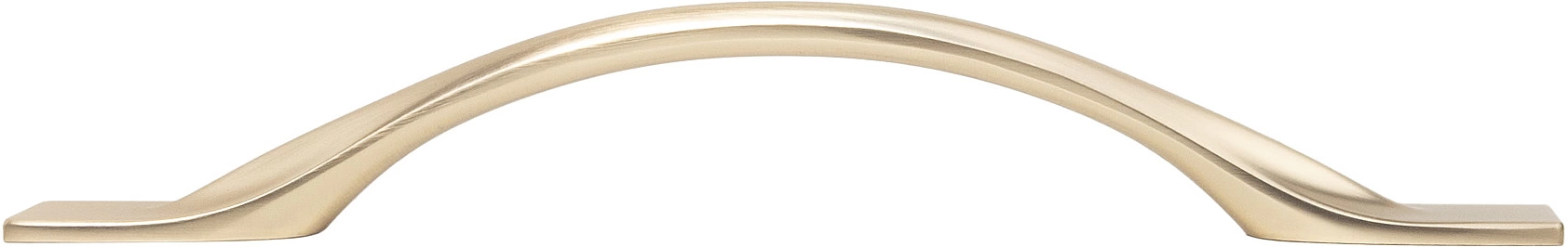 Ручка меб. скоба мет. GRACE 128 брашированное золото, AKS - фото 4