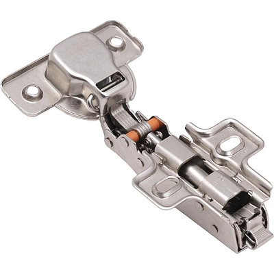 Петля накладная с доводчиком 45мм h0 clip-on PRIME by AKS (саморезы, заглушки) (упак. = 2 шт.) - фото 3