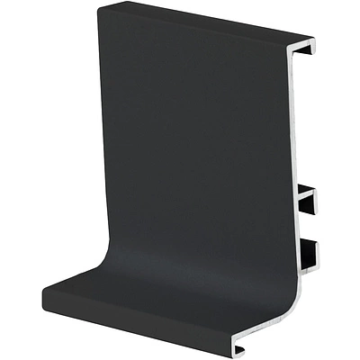 Профиль алюм. GOLA L-образный, 5.5м, черный AKS - фото 1