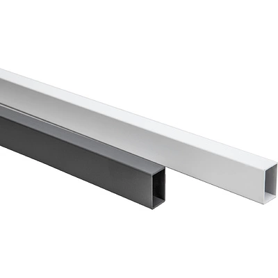 Передний поперечный рейлинг внутреннего ящика Slimbox AKS L-1100 белый - фото 1