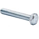 Болт с шестигранной головкой М10*60 полн. резьба, цинк (1кг=24шт)(уп/4шт) - фото 1
