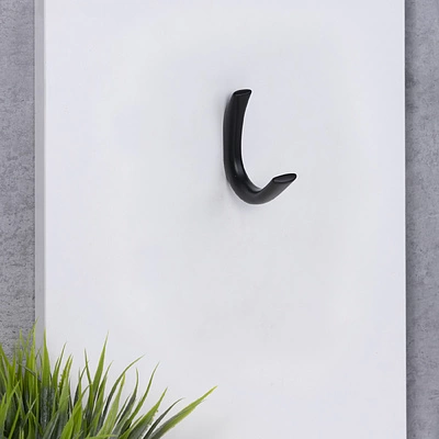 Крючок меб. однорожковый мет. SKY черный матовый AKS - фото 4