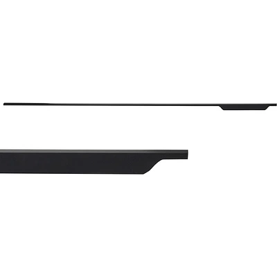 Ручка меб. скоба алюм. ANDROMEDA 1056/1200 черный матовый, AKS (правая) - фото 3