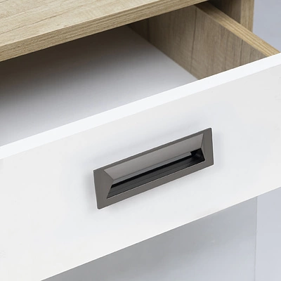 Ручка меб. врезная мет. TIARA 128 жемчужный черный, AKS - фото 5