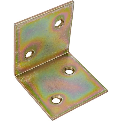 Уголок металлический FSC-01 23х23х25 (1,2), желтый цинк (уп/2000шт) - фото 1