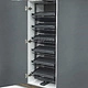 Обувная система поворотная 800 BRUNO h1927-2177 (12 полок), графит PRIME by AKS - фото 3
