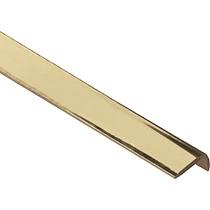 Профиль ПВХ L-18 золото декоративный РП (2м)