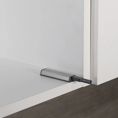 Механизм push-to-open наконечник магнитный накладной серый AKS металлический корпус - фото 4