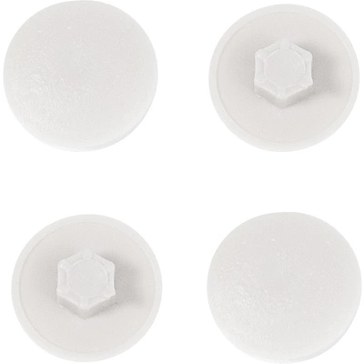 Заглушка пластик к конфирматам белый (2) (1000 шт) РП - фото 1