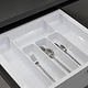 Лоток для столовых приборов 600 LINER 540*430, белый AKS - фото 4