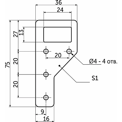 Подвес ПКМ-01 (уп/1тыс.шт) AKS - фото 2