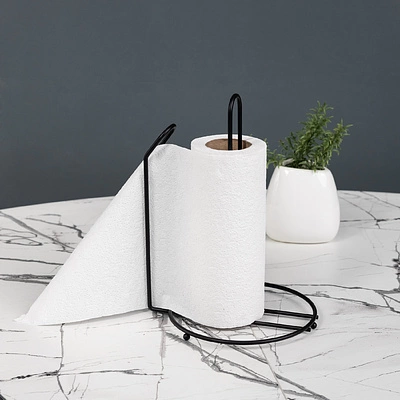 Держатель настольный для бумаги 175*275*200, черный AKS - фото 3