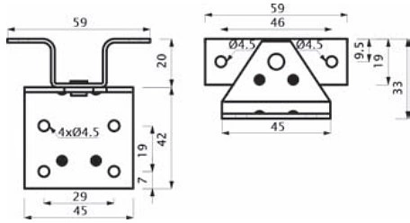Механизм поворота вставки стола AKS - фото 2