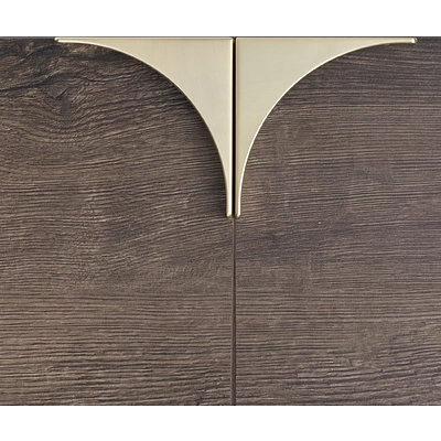 Ручка меб. скоба мет. ANGEL 64, брашированное золото, AKS - фото 7