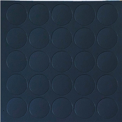 Заглушка самоприлипающая к эксцентрику тирольский синий (20043) FOLMAG (лист-28шт.) - фото 1