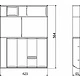 Вкладыш 60/450 шуфлядный металлический Organizer нержавеющая сталь (423*564*65) AKS - фото 2