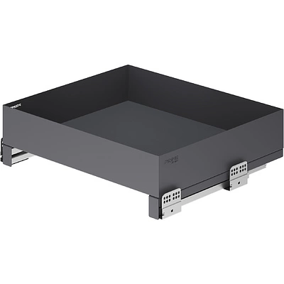 Выдвижная корзина 600 ICON без крепл. к фасаду, графит PRIME by AKS - фото 1