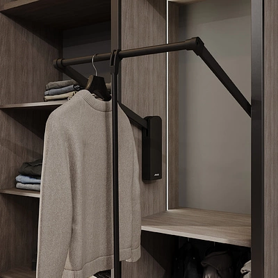 Пантограф 520-670 VENTO, черный AKS - фото 7